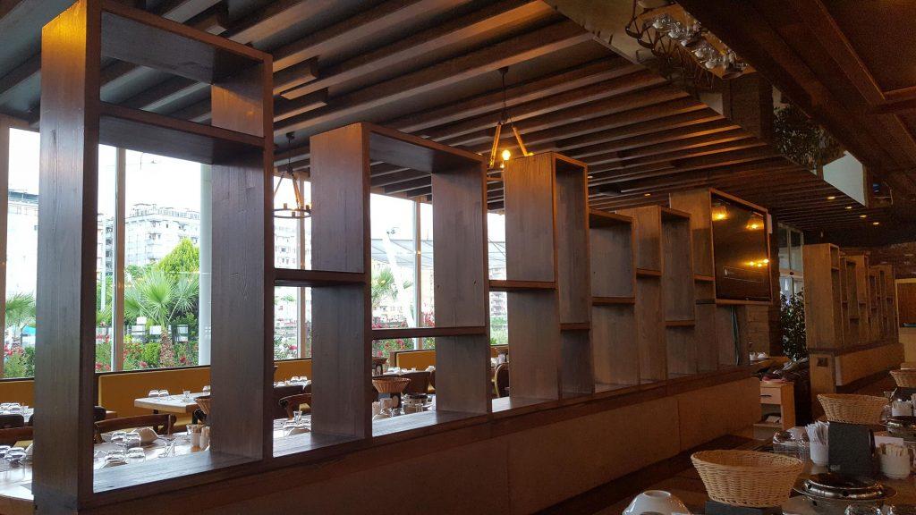 Rize Yakamoz Fish and Meat Wooden Restaurant Model